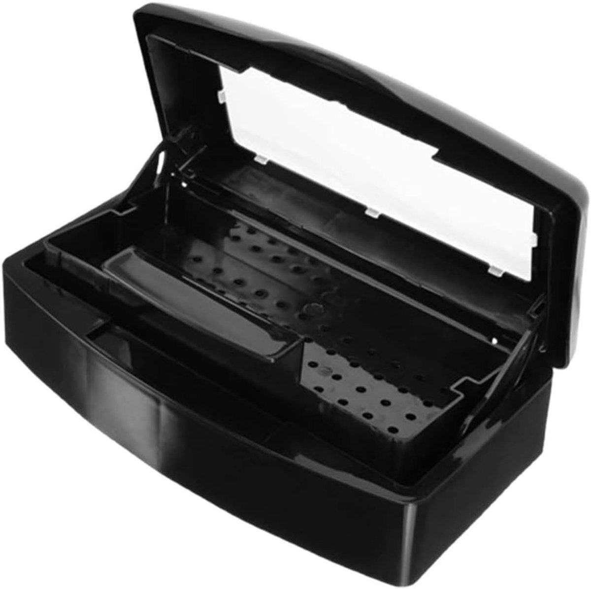 Sterilization bowl, manicure tray, disinfectant box made of plastic, suitable for cleaning and disinfecting manicure - ShopVlot