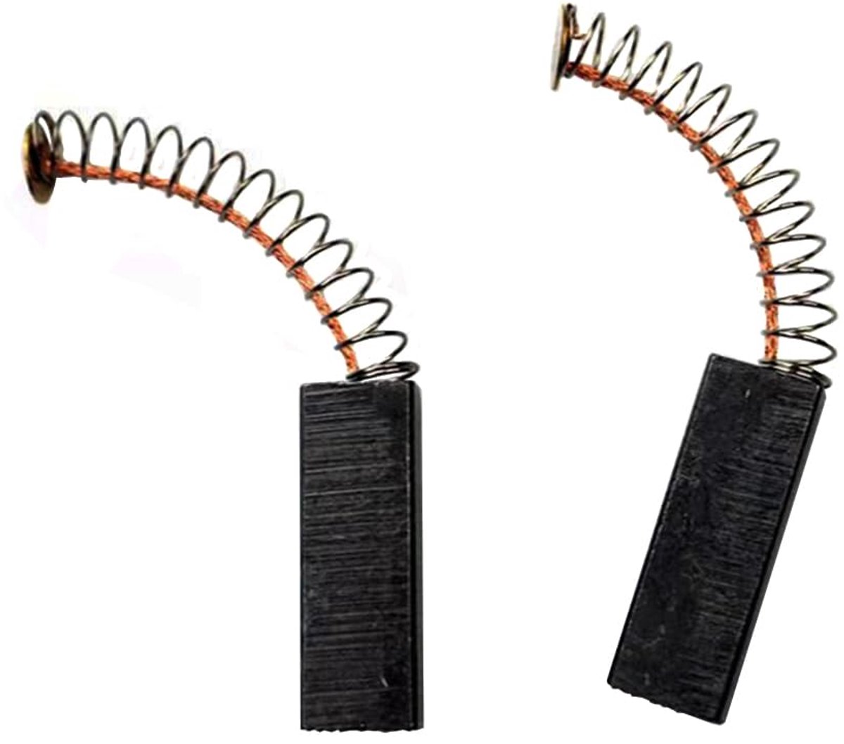 Carbonborstels voor elektrische motoren - 6,3 x 11 x 32 mm - vervangingsset voor stofzuiger - duurzame kwaliteit - ShopVlot