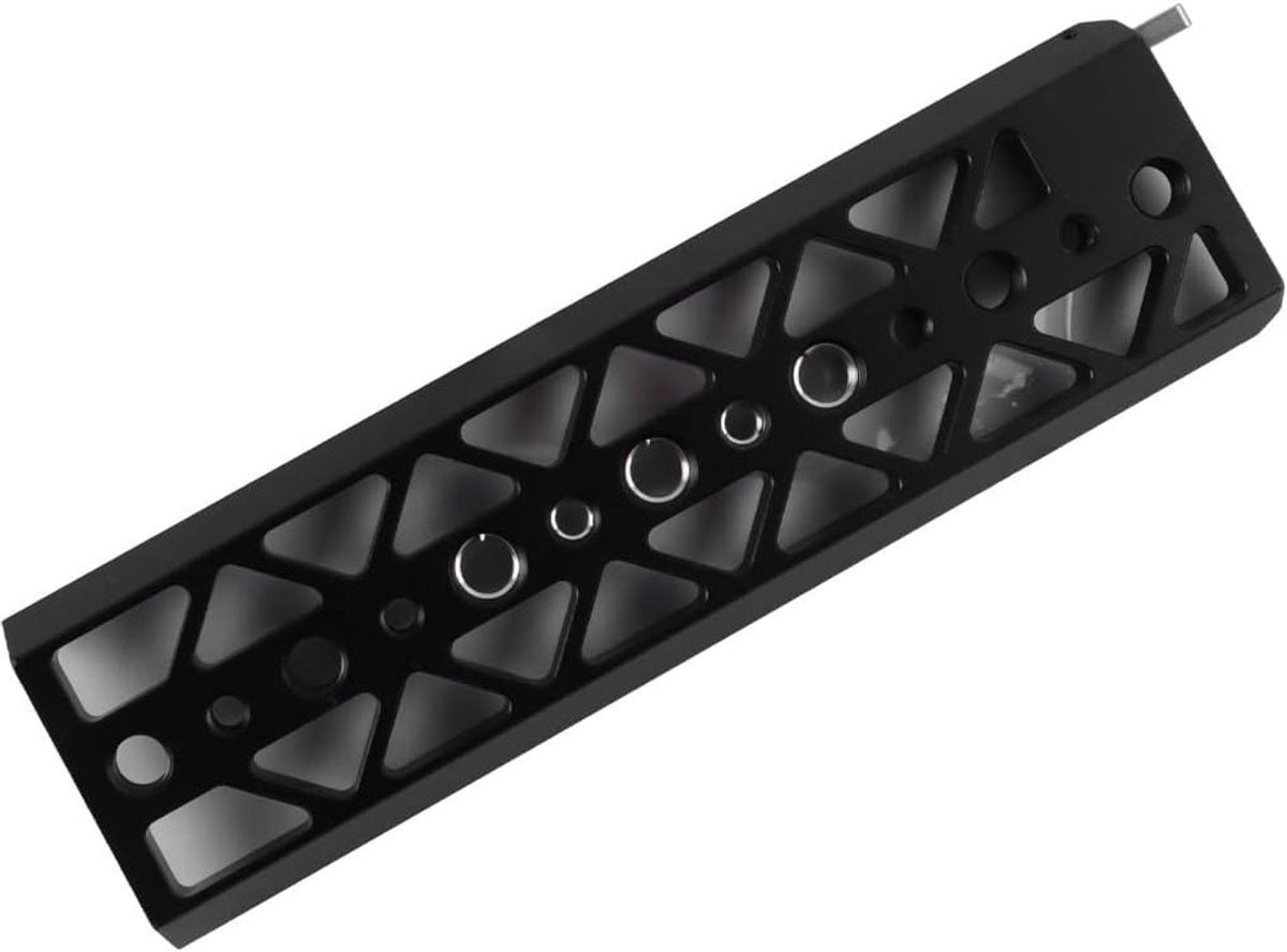 Zwaluwstaartbrugplaat 8 inch - Quick Release - meerdere bevestigingsgaten - eenvoudig te monteren - ShopVlot