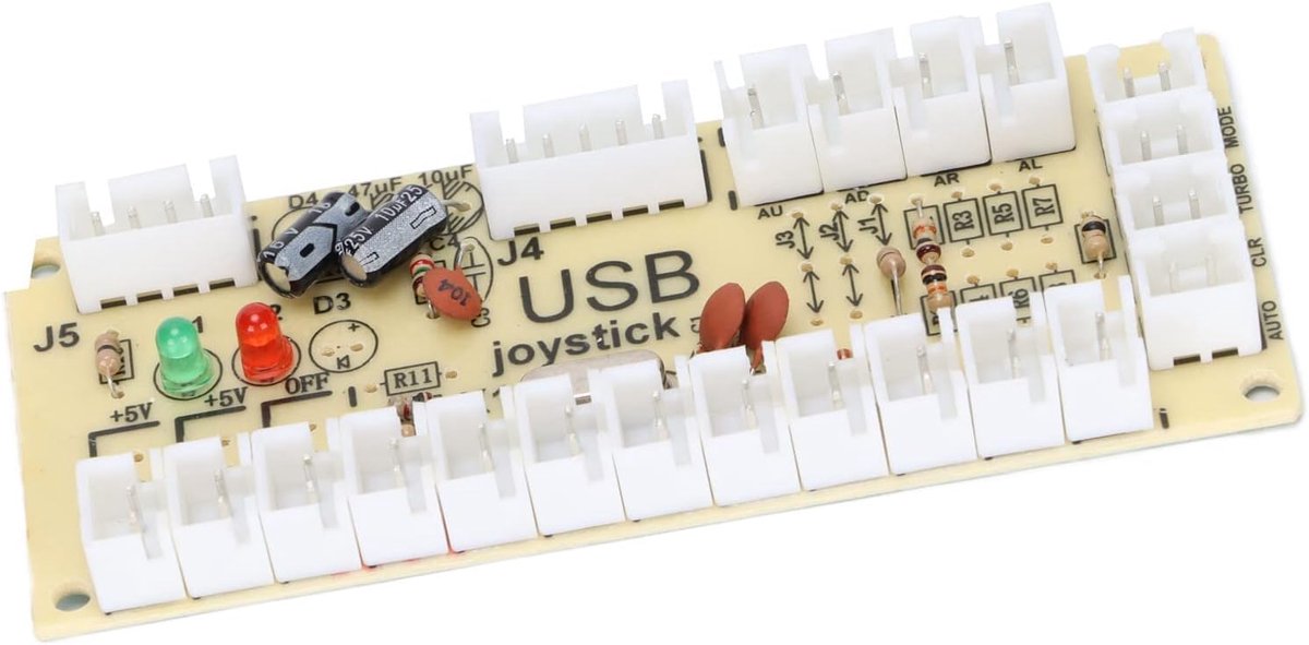 USB Encoder voor Joystick - Geen vertraging - Voor PC en Retro Games - Bouw je eigen game console - ShopVlot