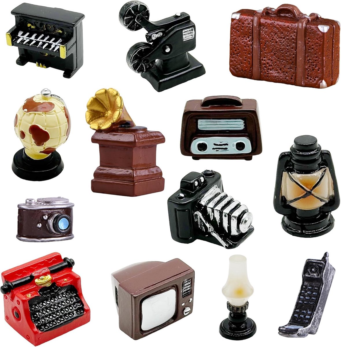 Muntportemonnee 9 Stuks - Retro Stijlen - Hoge Kwaliteit - Ideaal voor Jongens en Meisjes - ShopVlot