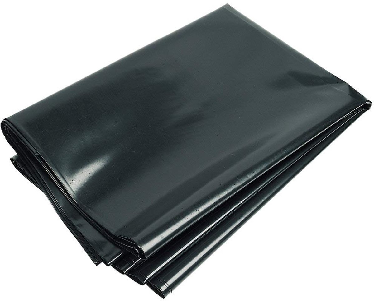 Solidchoice - Zwarte Polyethyleen Afdekzeil voor Tuin en Bescherming