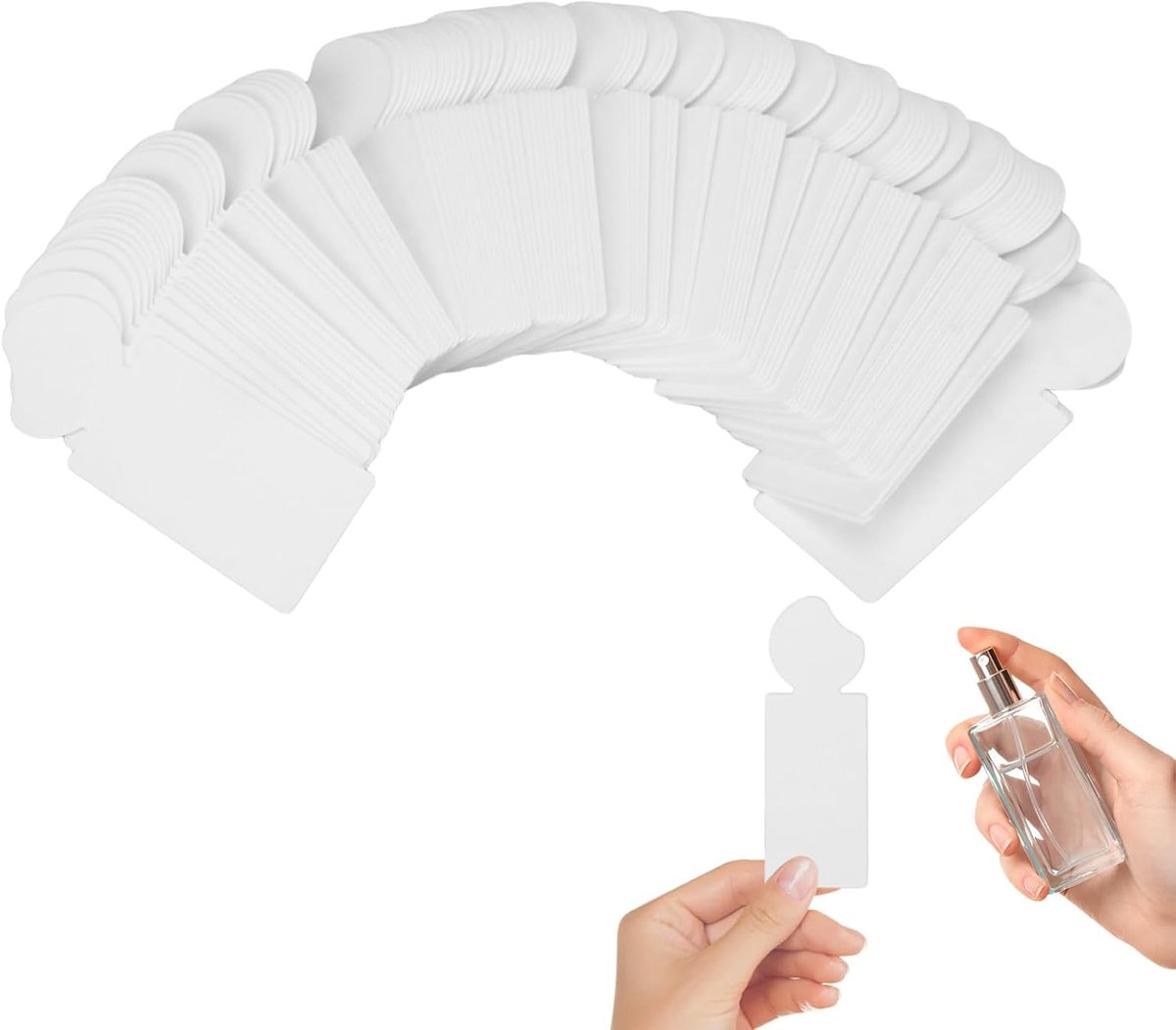Parfum Test Strips 100pcs - Ultra Dikke Absorptie - Voor Essentiële Olie en Aromatherapie - Snelle Geurdetectie - ShopVlot