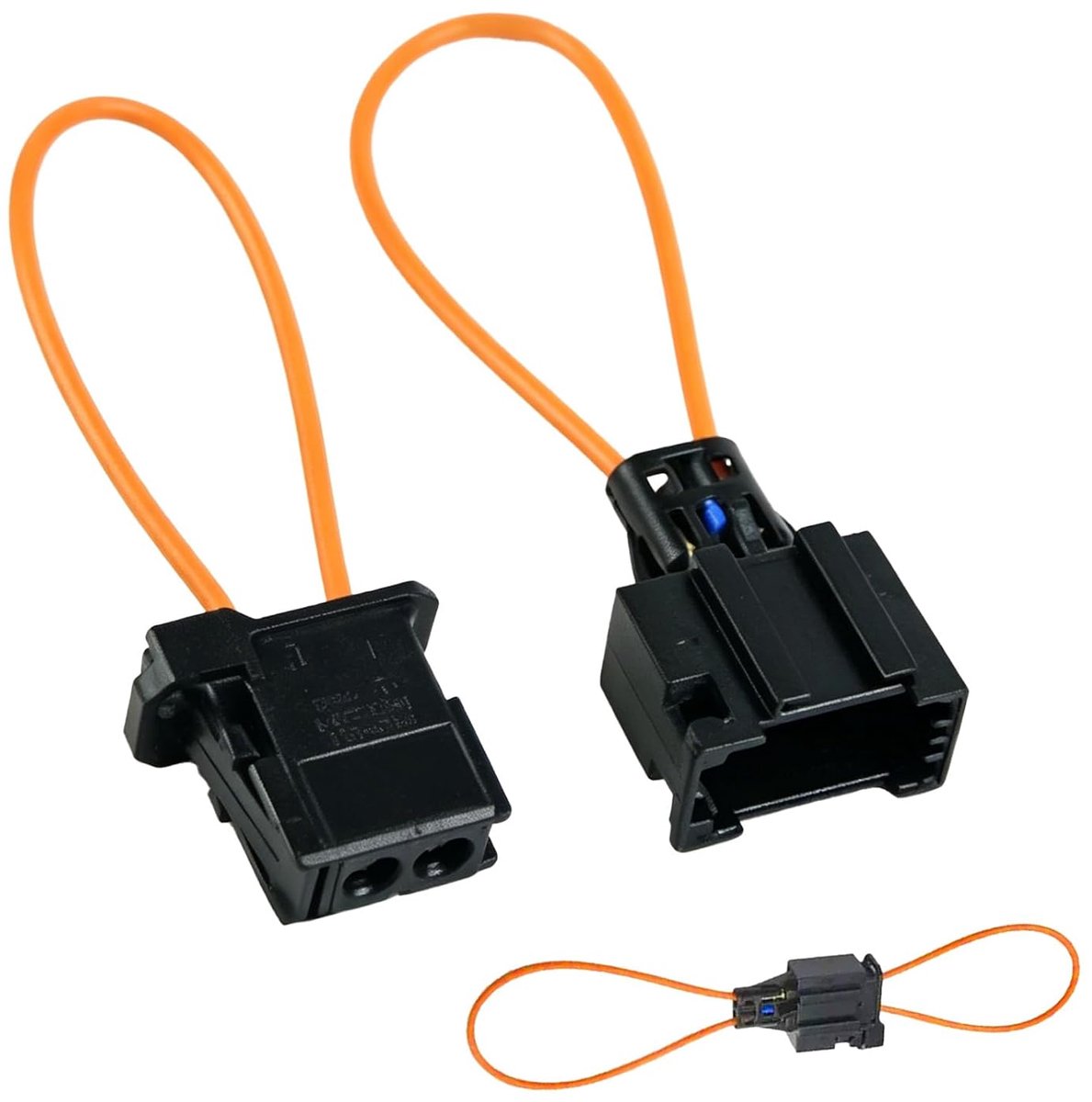 Fiber Optic Bypass-stekker - universele diagnoseaansluiting - 2 stuks - geschikt voor vele automodellen - ShopVlot