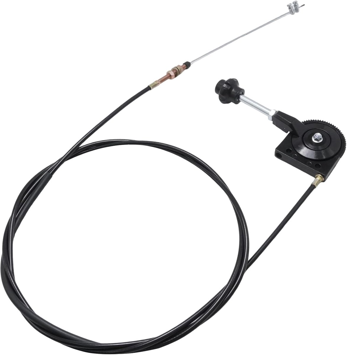 Universal throttle lever complete set with 3 m bowden cable, ideal for repair and replacement of lawn mowers - ShopVlot