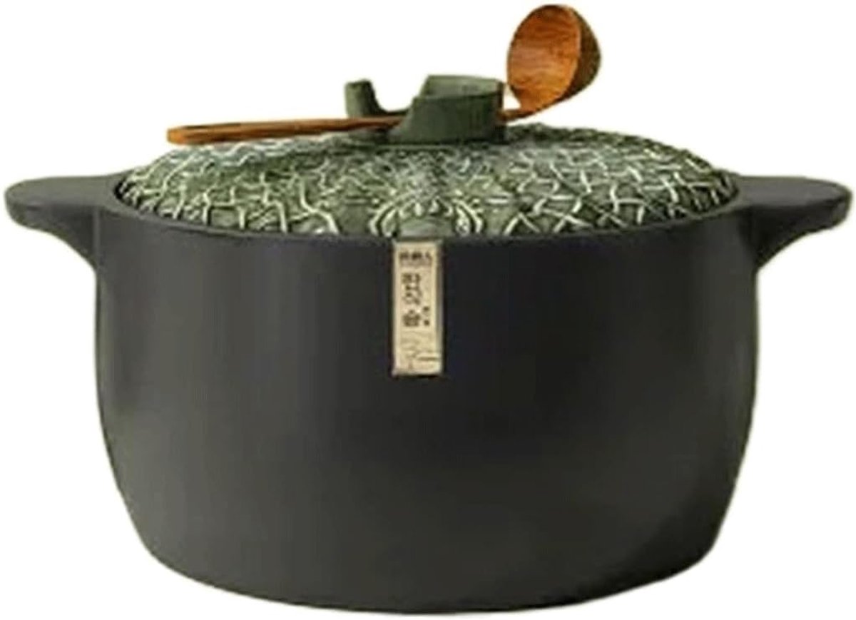 Kleipot Soeppan Stoofpot Gaspot Huishoudelijk open vuur Hittebestendig Tegelpot Keramische pot Congee Pot - ShopVlot