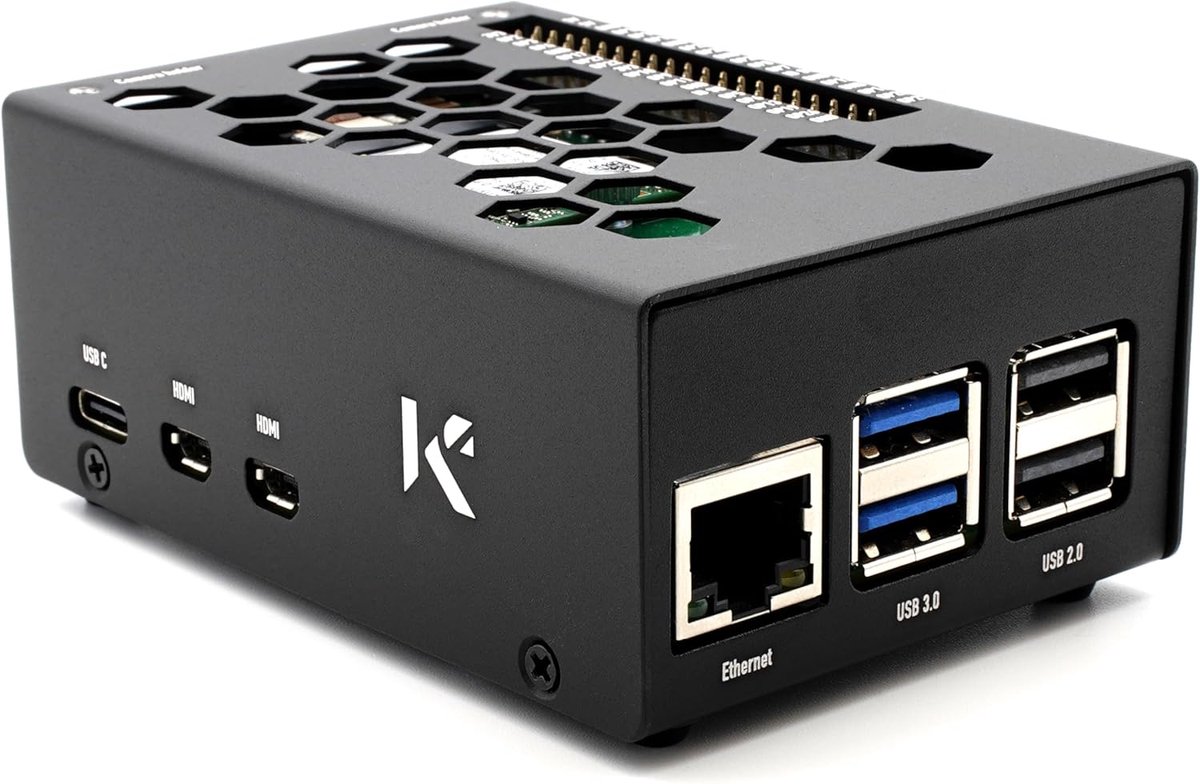 KKSB Case for Raspberry Pi 5 and M.2 NVMe HAT - ShopVlot