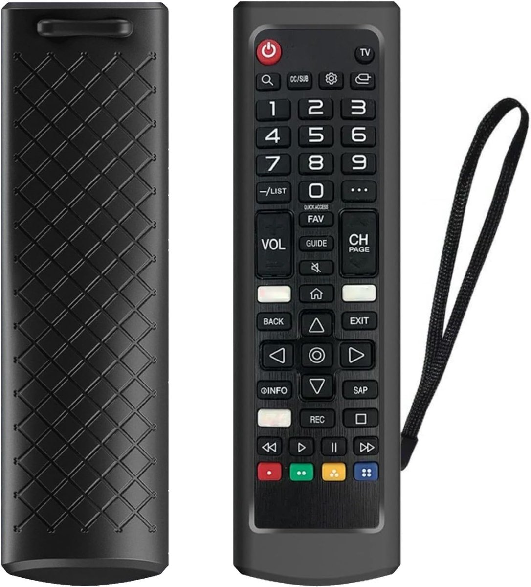 Remote Control Cover LG AKB75095308 AKB75095307 ABK73975701, Non-Slip Silicone Remote Control Cover for LG TV Remote - ShopVlot