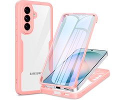 Phoona Beschermhoes voor Samsung Galaxy S26 5G met transparante displayfolie, 360 graden beschermhoes, volledige - ShopVlot