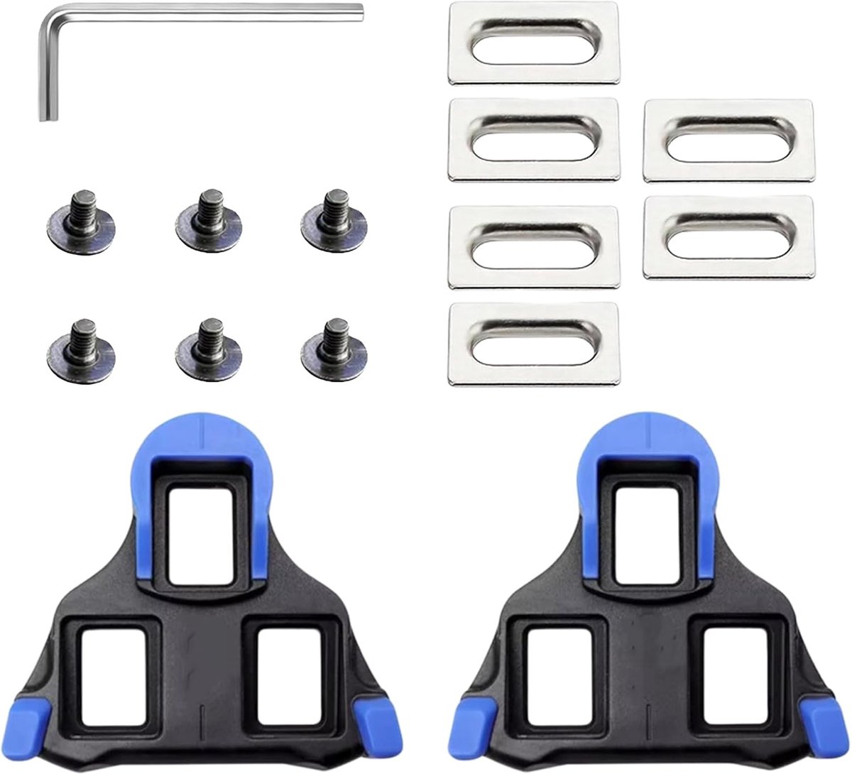 SPD Cleats, SPD SL pedalen, fietsschoenen Cleats, compatibel met Shimano SPD SL pedalen - ShopVlot