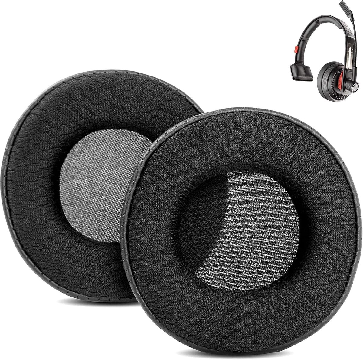 Ear Cushions compatible with Plantronics Voyager 104 headset and replacement ear cushions with Durable - ShopVlot
