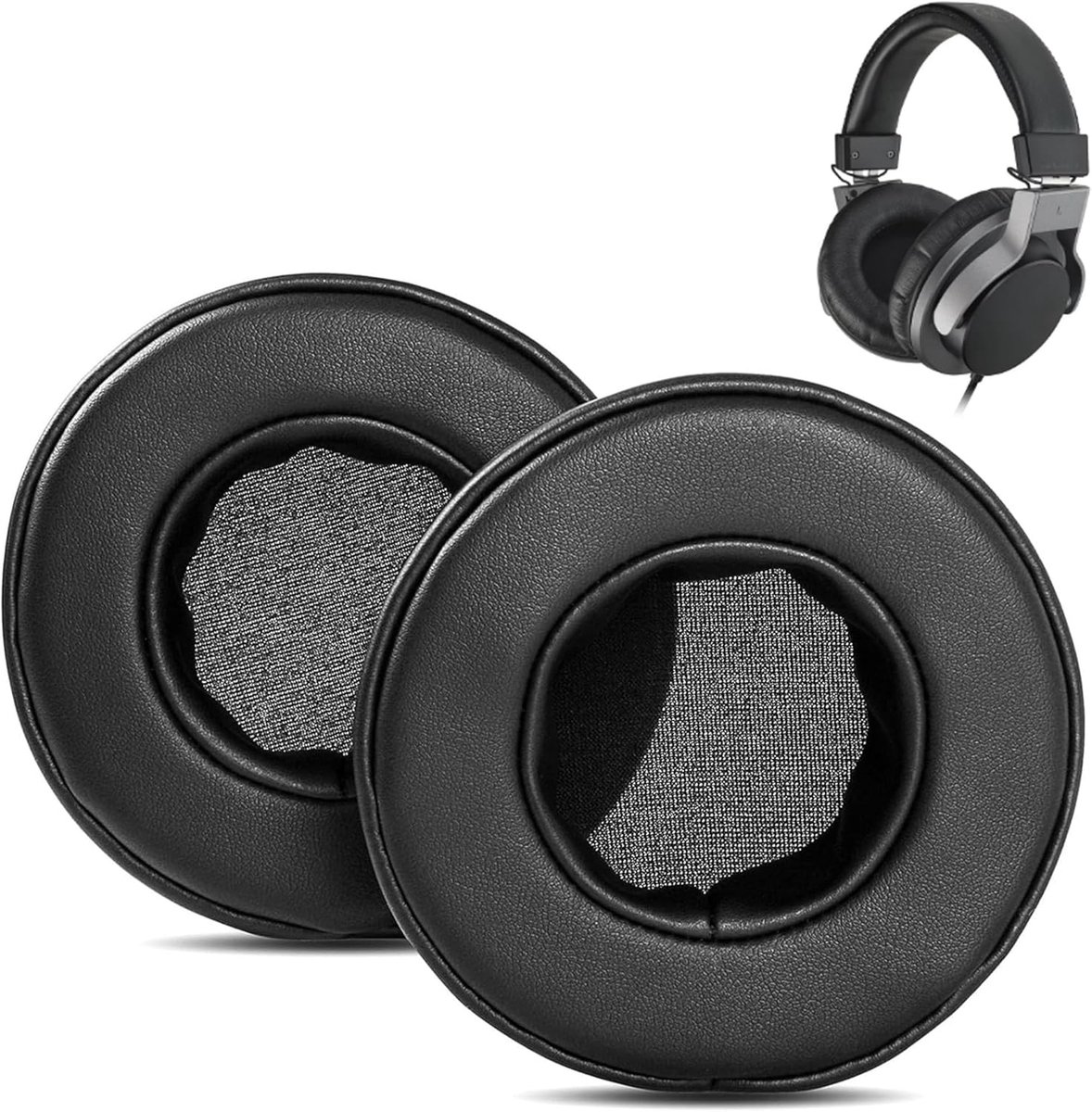 Ear cushions suitable for Yamaha HPH-MT7 headphones, ear pads replacement with softer protein leather and memory foam - ShopVlot