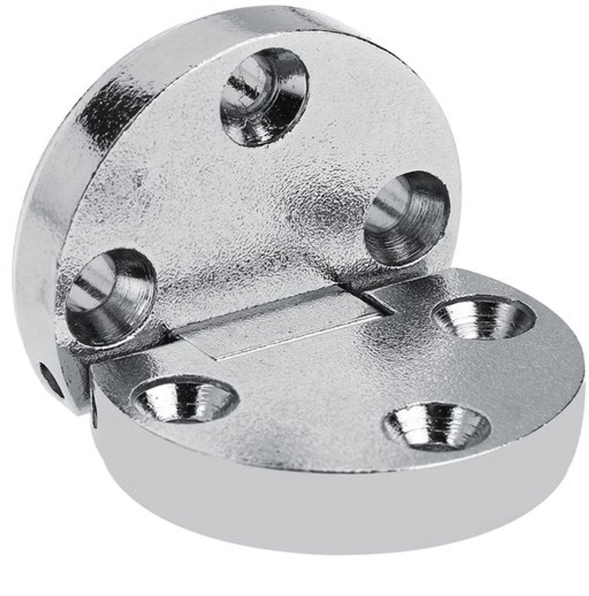 Scharnier Set 2 Stuks - Flip Top Scharnier - Vouwtafel Scharnier - Zinklegering - 10 kg Draagvermogen - Duurzaam en Betrouwbaar - Meubelscharnier