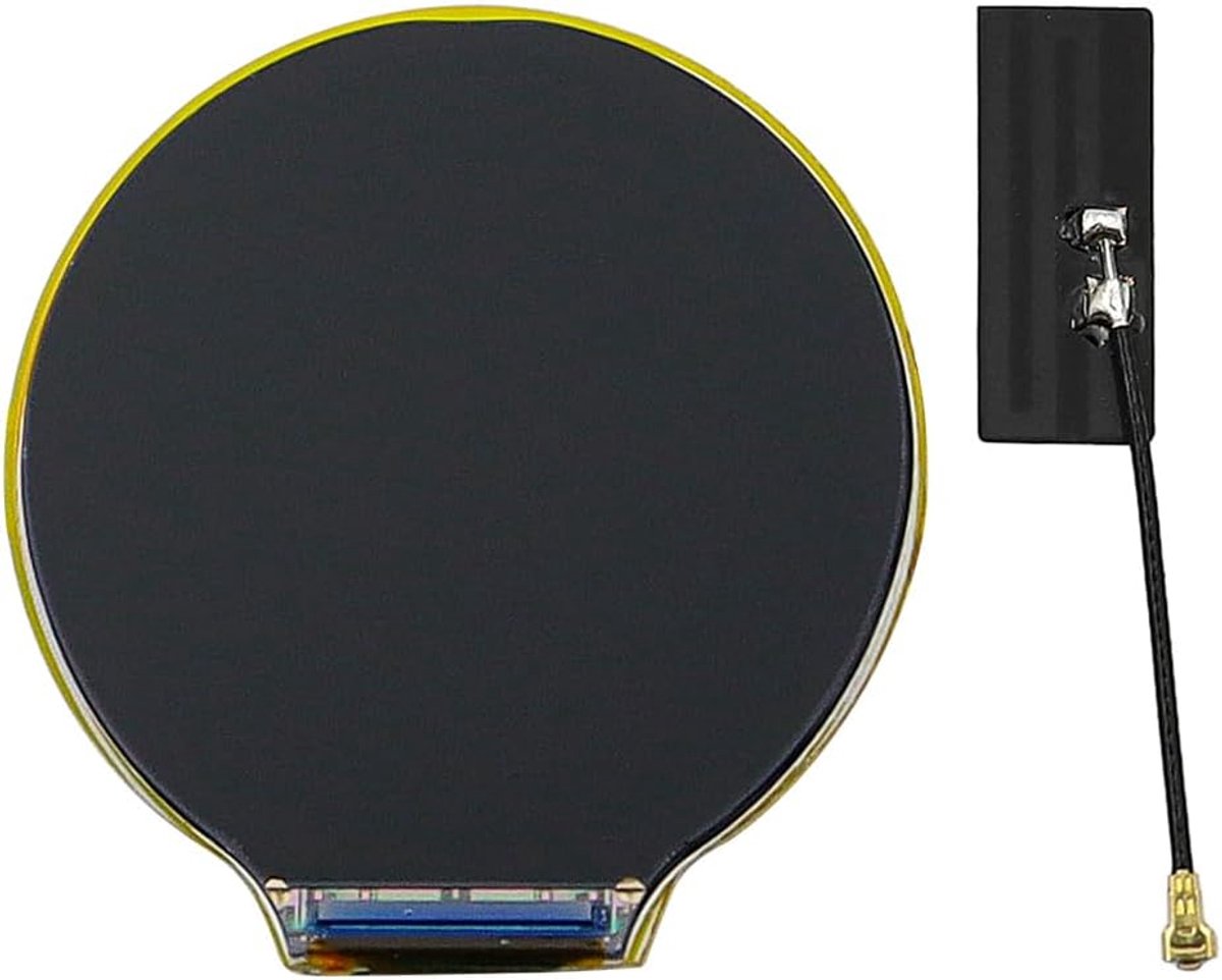 ESP32-C3 ontwikkelbord 1.28" rond display - WLAN en Bluetooth - dual-core CPU - ideaal voor IoT-projecten - ShopVlot