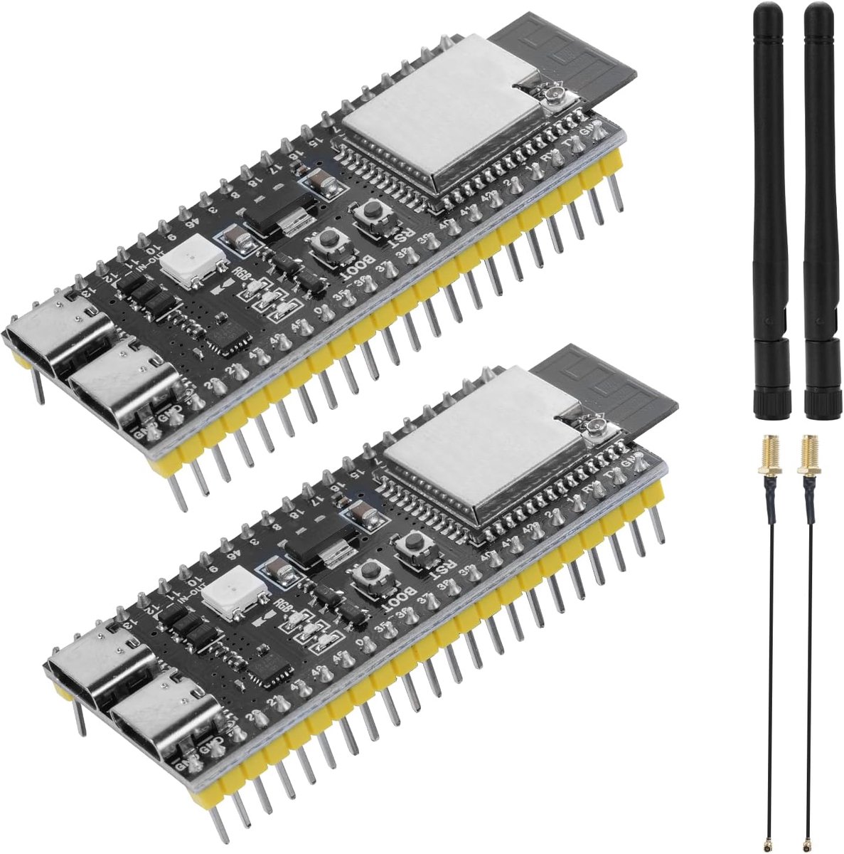 ESP32-S3 ontwikkelingsboard - IPEX-aansluiting - Wi-Fi + BLE module - ideaal voor IoT-projecten - ShopVlot