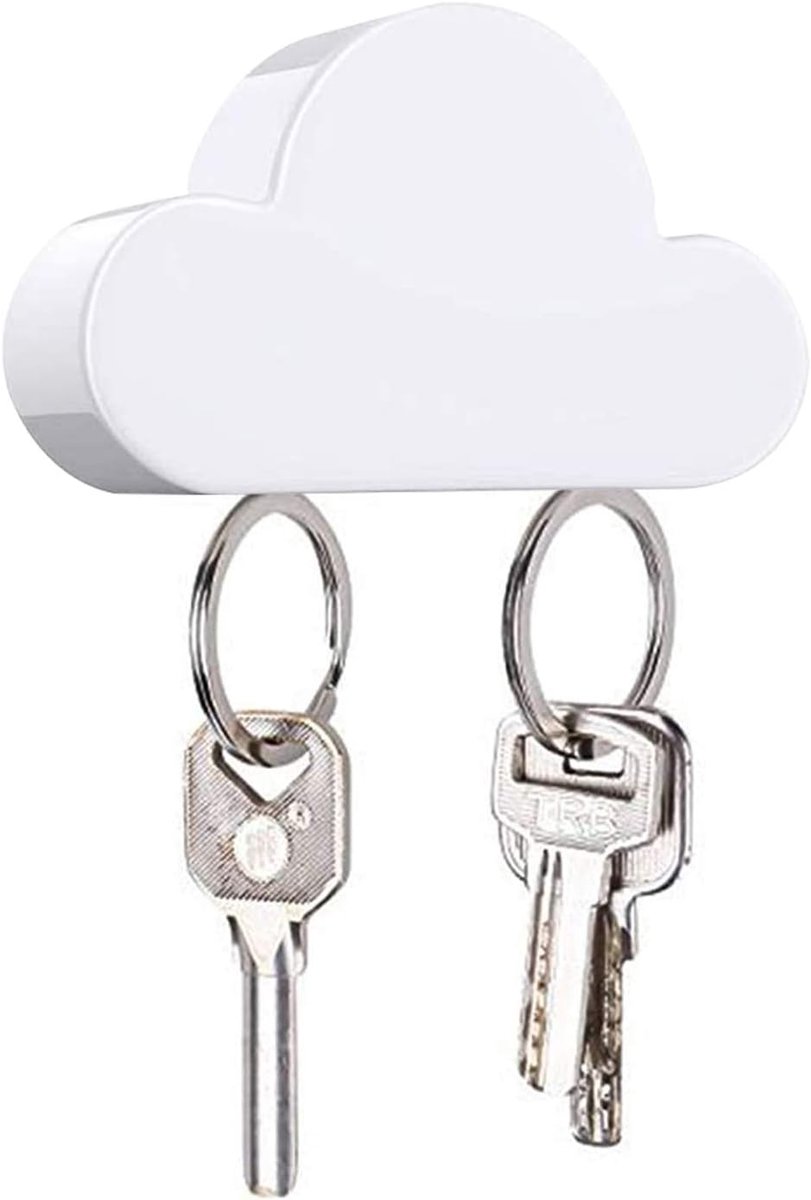 Sleutelhouder sterke magneet - cloudvorm - schattig ontwerp - nooit je sleutels vergeten - ShopVlot