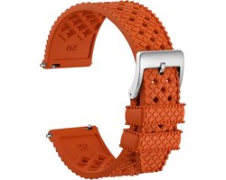 Wocci horlogebanden 20mm 22mm - FKM rubber - snelwissel - comfortabele vervangband - ShopVlot