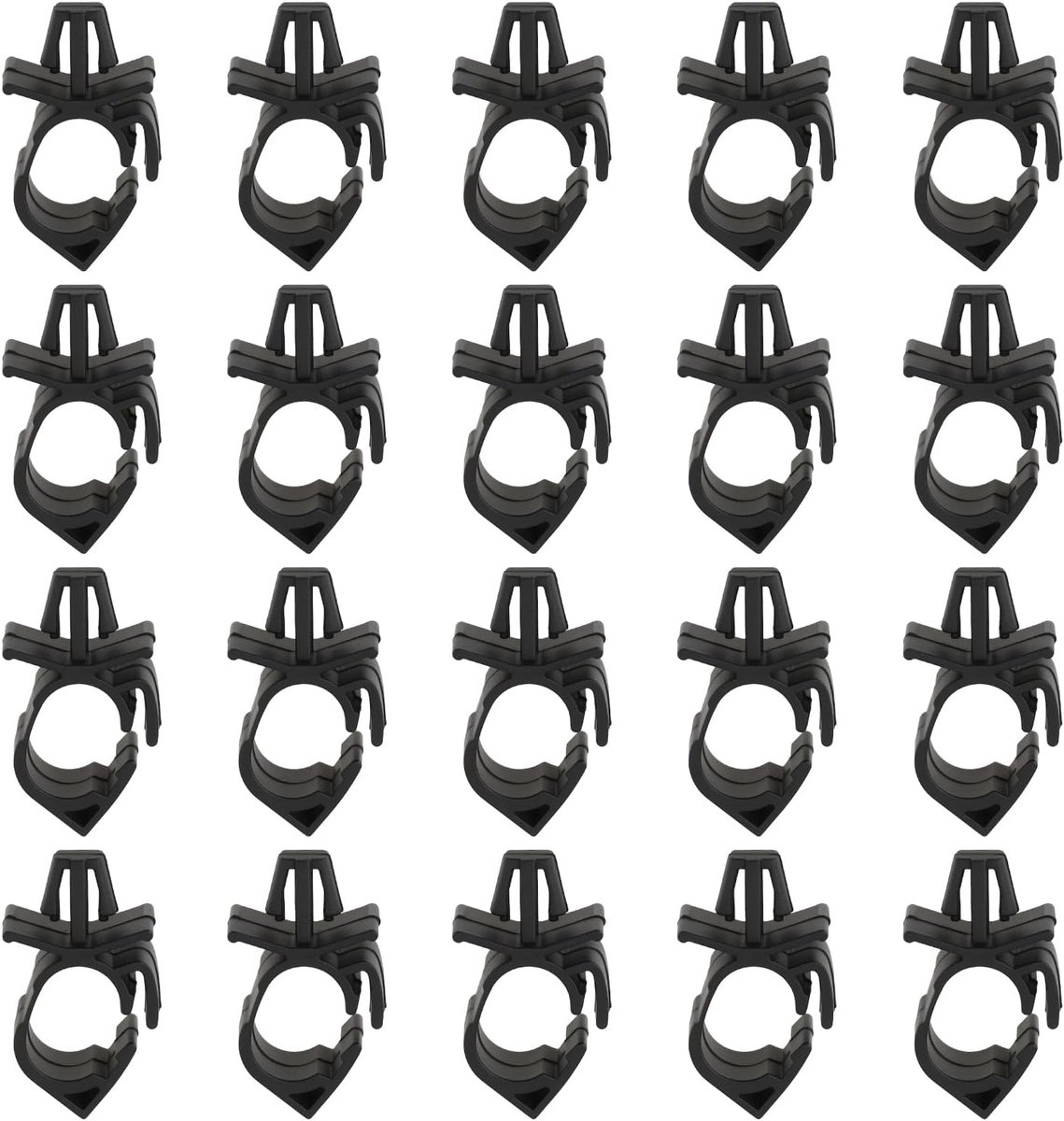 Draadbevestigingsclips 11mm - Kunststof kabelhouder - Voor het organiseren van autobekabeling - ShopVlot