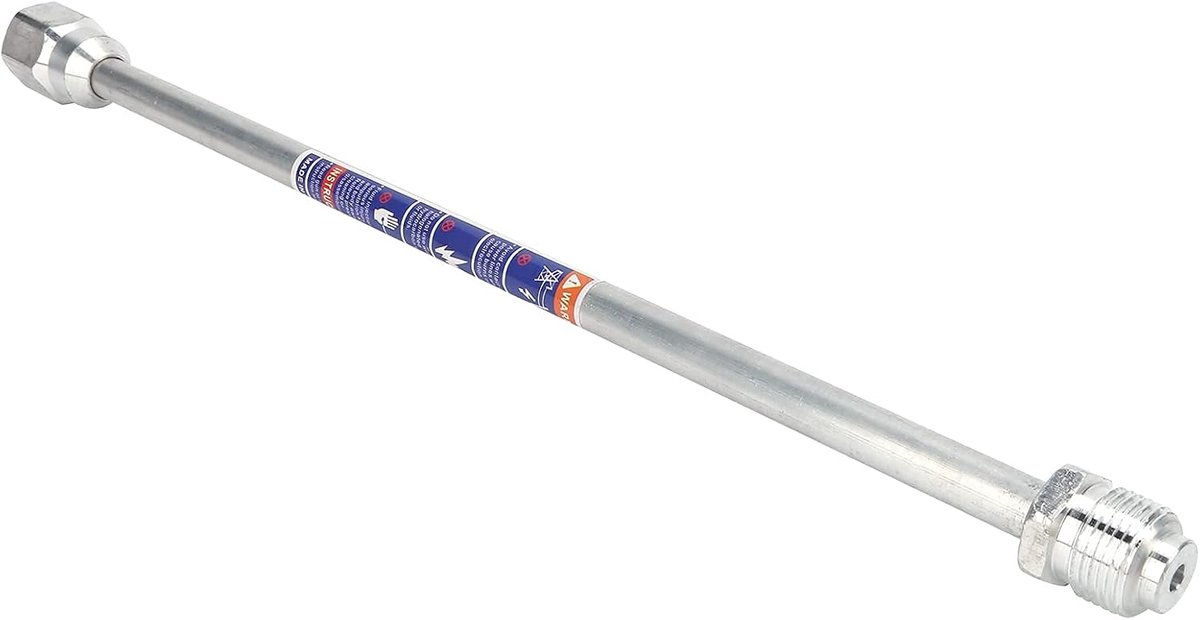 Sprayer extension 38cm - aluminium legering - duurzaam en slijtvast - ideaal voor verfspuiten - ShopVlot