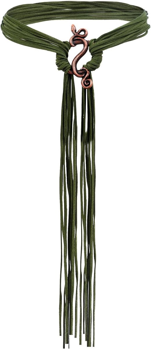 Riem voor dames - middeleeuwse stijl - troll kruis en touw - perfect voor renaissance outfits - ShopVlot