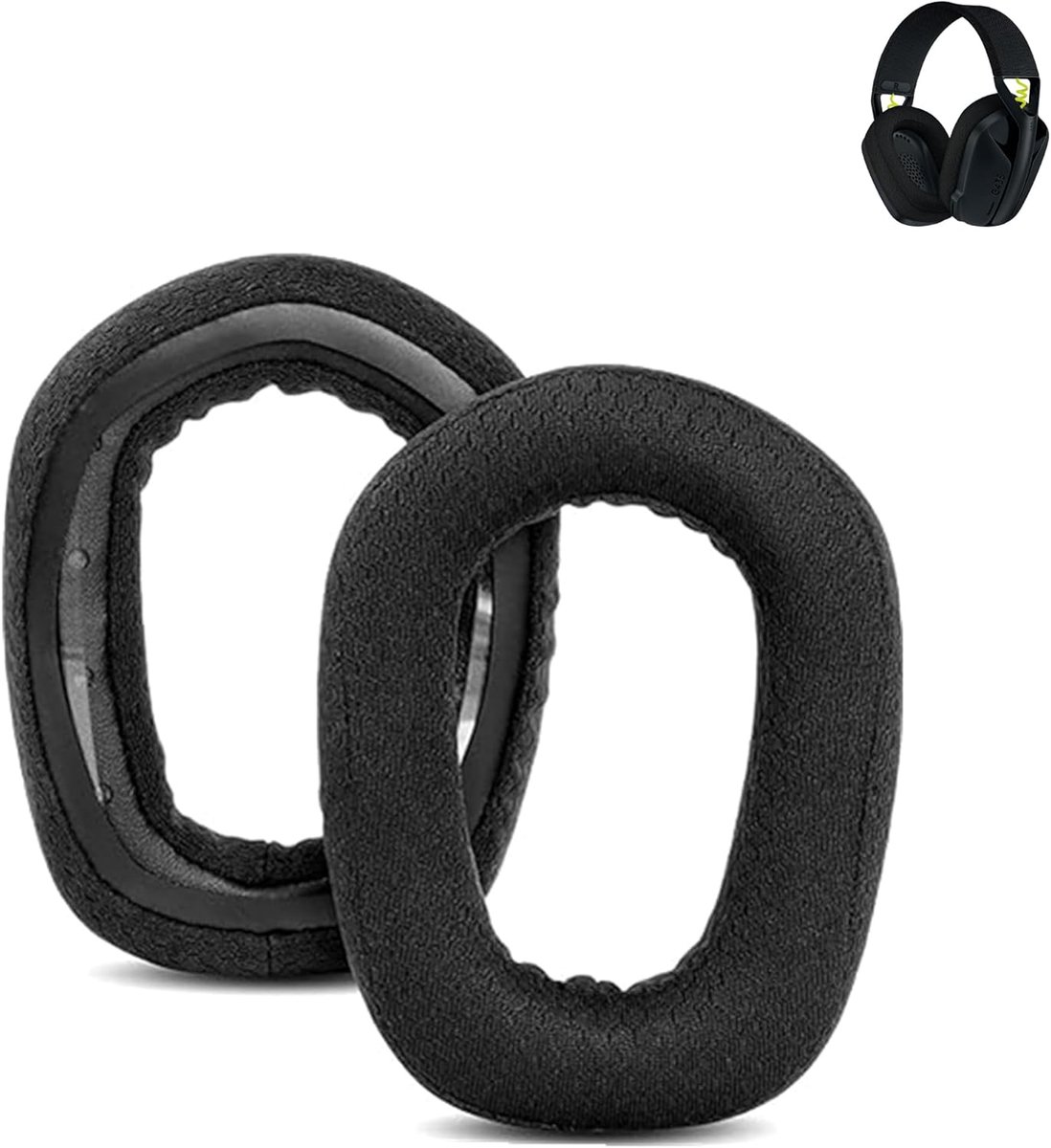 Replacement Ear Cushion Cases Compatible with Logitech G435 Bluetooth Wireless Gaming Zestaw słuchawkowy with Wear - ShopVlot