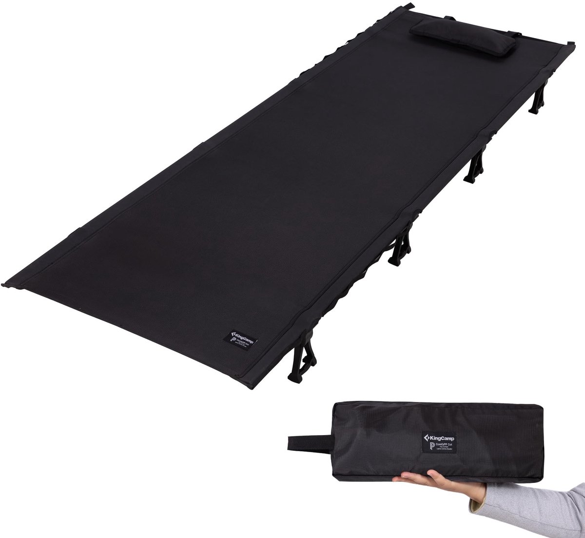 Solidchoice - Ultralichte Opvouwbare Campingbed voor Makkelijk Transport