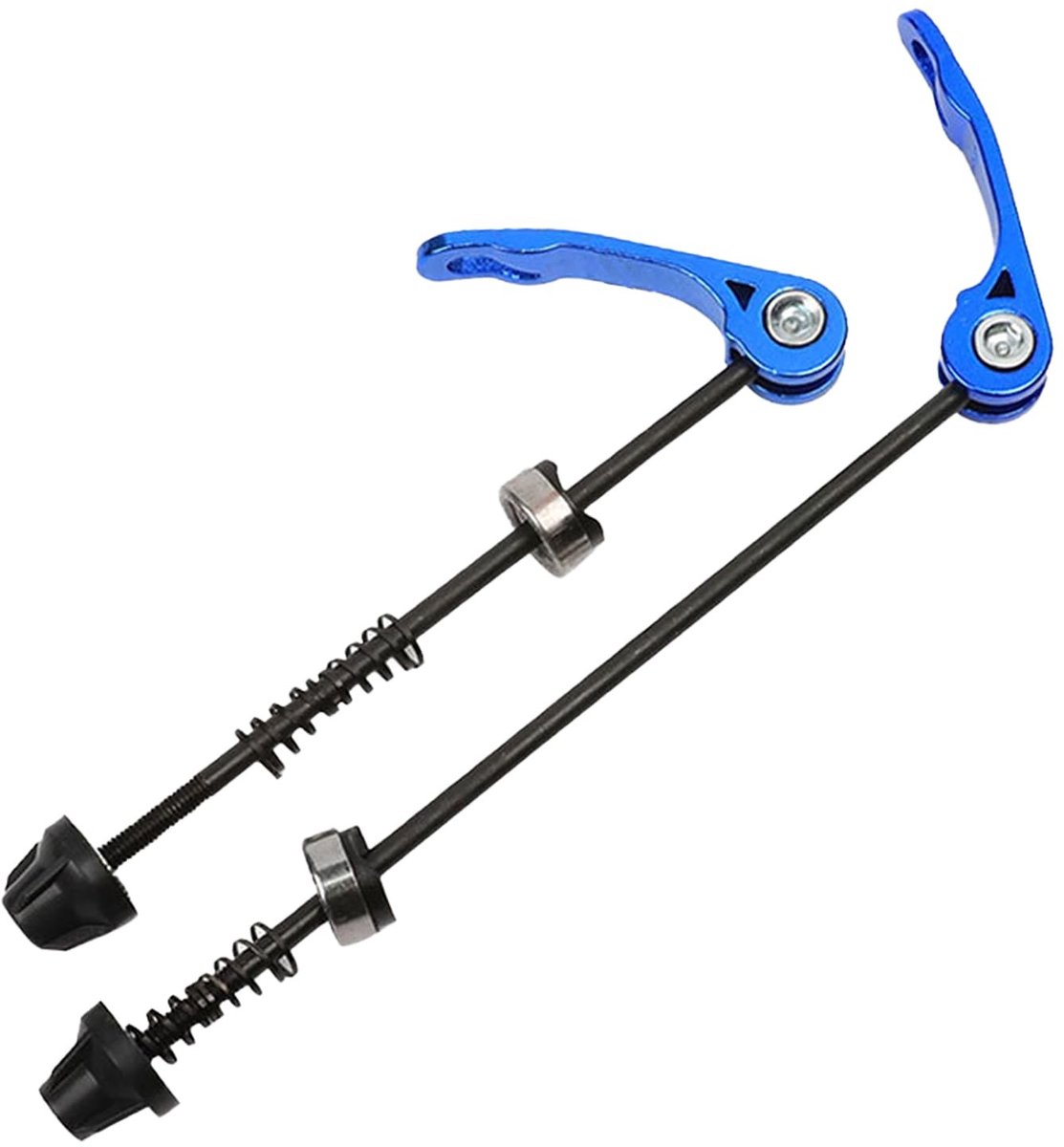 Solidchoice - Blauwe Geanodiseerde Fietssnelspanset, 120/150 mm voor MTB en Racefiets