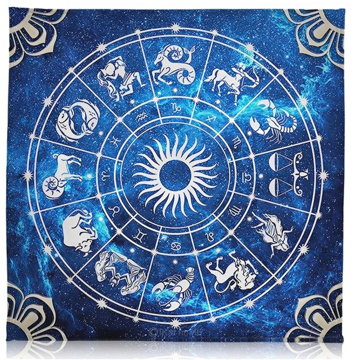 Solidchoice - Esoterische Altaraccessoire, Tarotdoek 49 x 49 cm