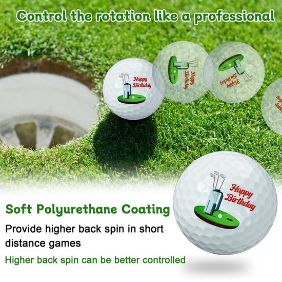 Solidchoice - Golf Cadeauset met 3 Persoonlijk Aangepaste Golfballen — afbeelding 4
