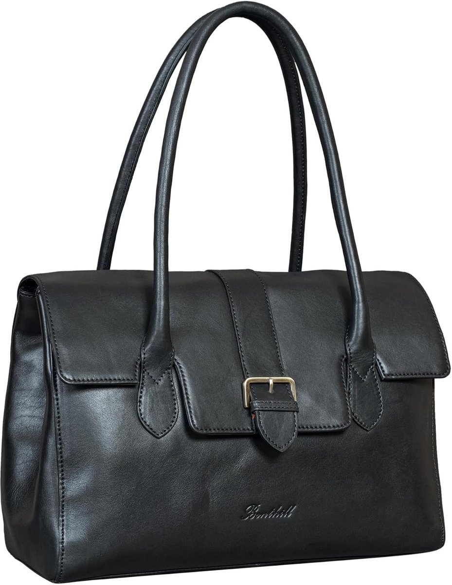 Benthill Women's handbag made of genuine leather - Shoulder bag made of high-quality soft genuine leather - ShopVlot