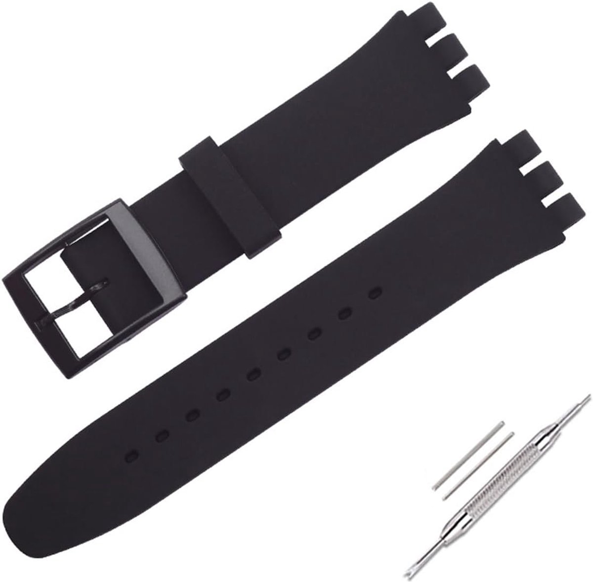 Watch Strap For Swatch, Silicone Waterproof Watch Band - ShopVlot