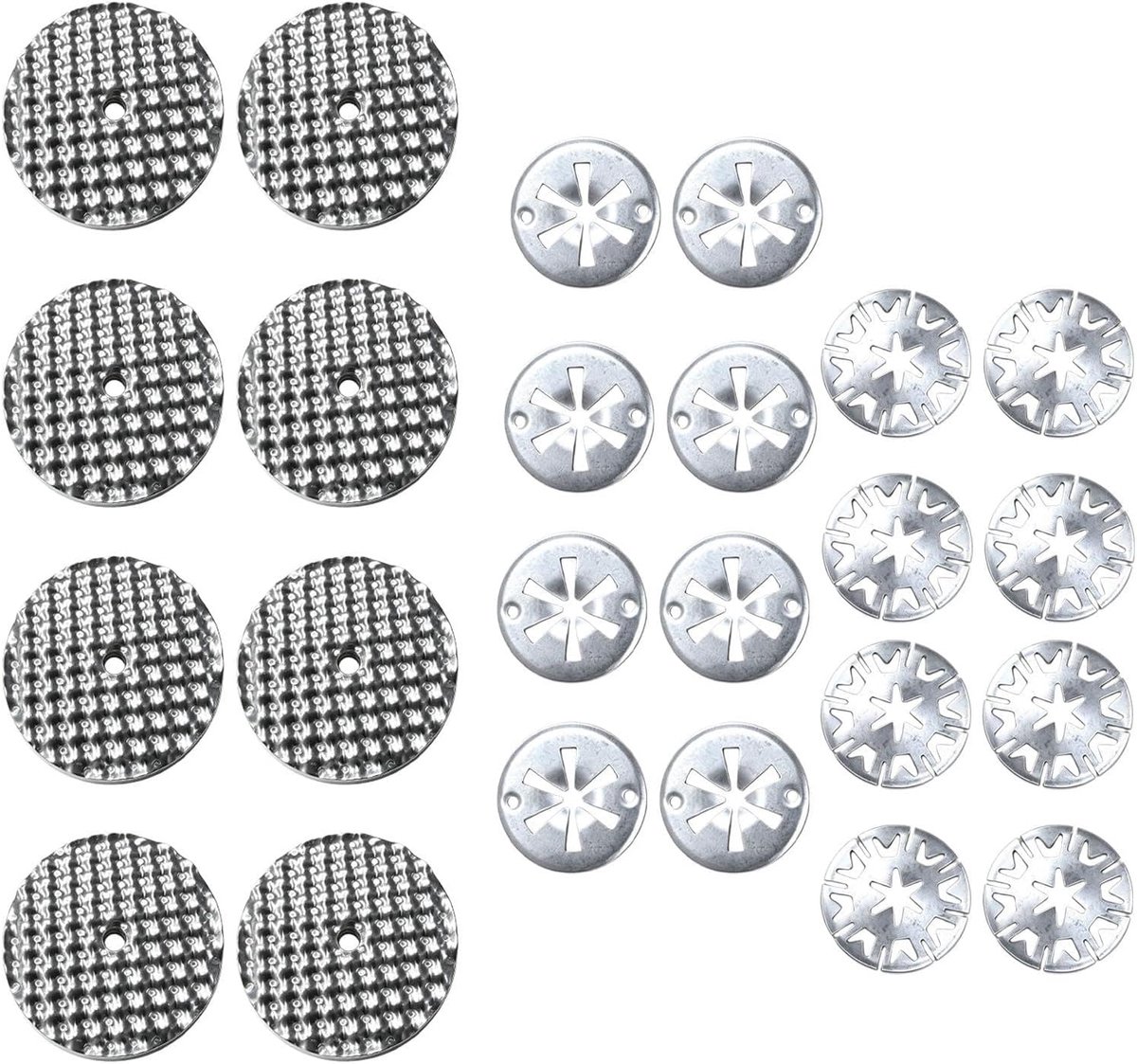 Hittebeschermingsplaat reparatieset 24-delig 52 mm klemschijven - ShopVlot