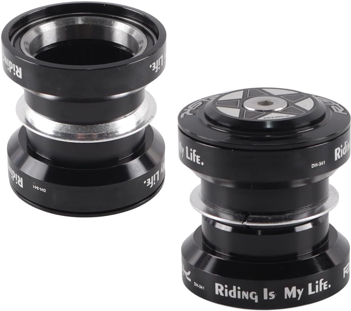Mountainbike headset 34mm - aluminiumlegering - beschermt lagers - soepele rotatie - ShopVlot
