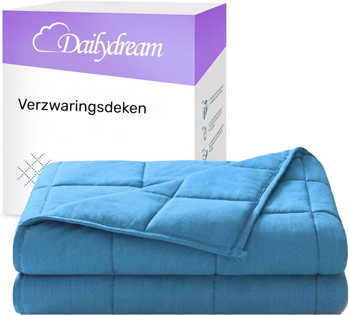 Therapie Dekbed 135x200 - Zwaar 9.5 kg - 100% Katoen - Voor een Rustige Slaap - ShopVlot