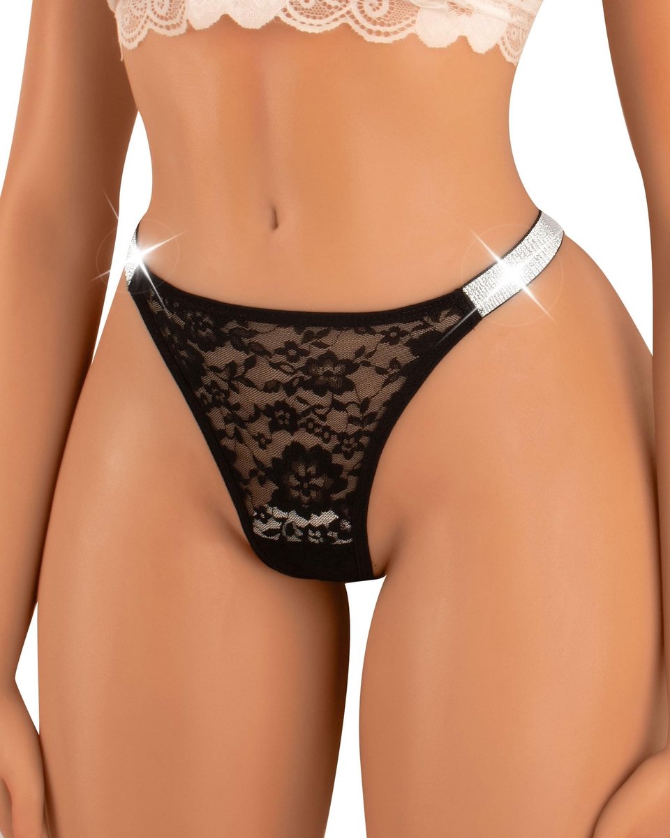 Dailygoods- Thong Sexy Comfortabel - Damesondergoed - Zachte Stof - Hoge Elasticiteit - Ademend - Katoenen Voering - String