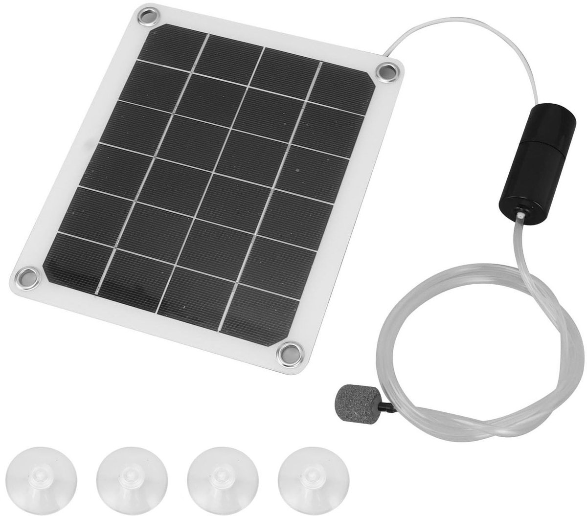 Dailygoods- Vijverbeluchter 20W - Zonnebeluchter - Geruisloos - Energiebesparend - Milieuvriendelijk - Behoud van waterkwaliteit