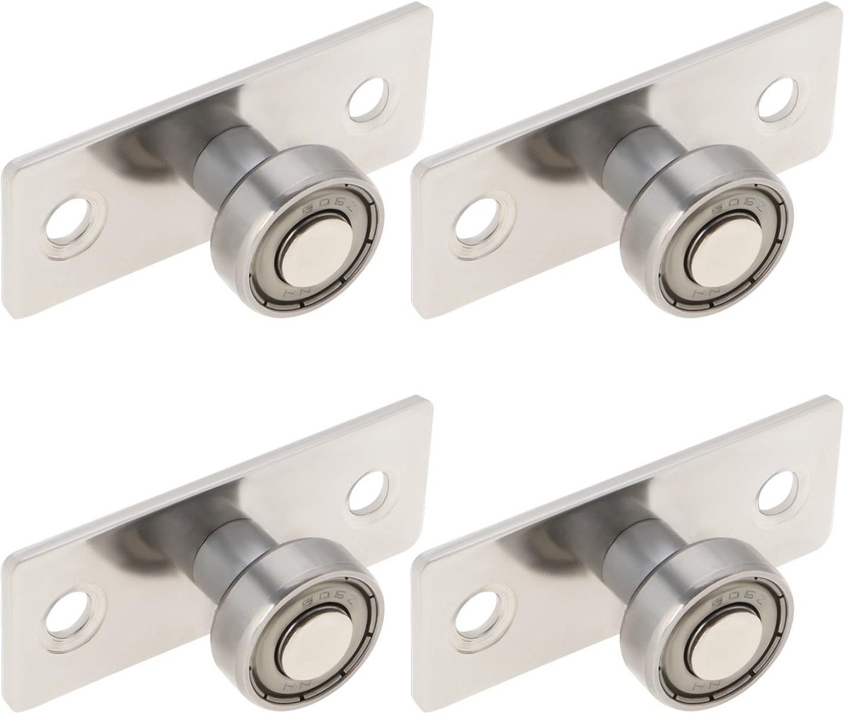 Dailygoods - Set van 4 Schuifdeur Rollen met Kogellagers