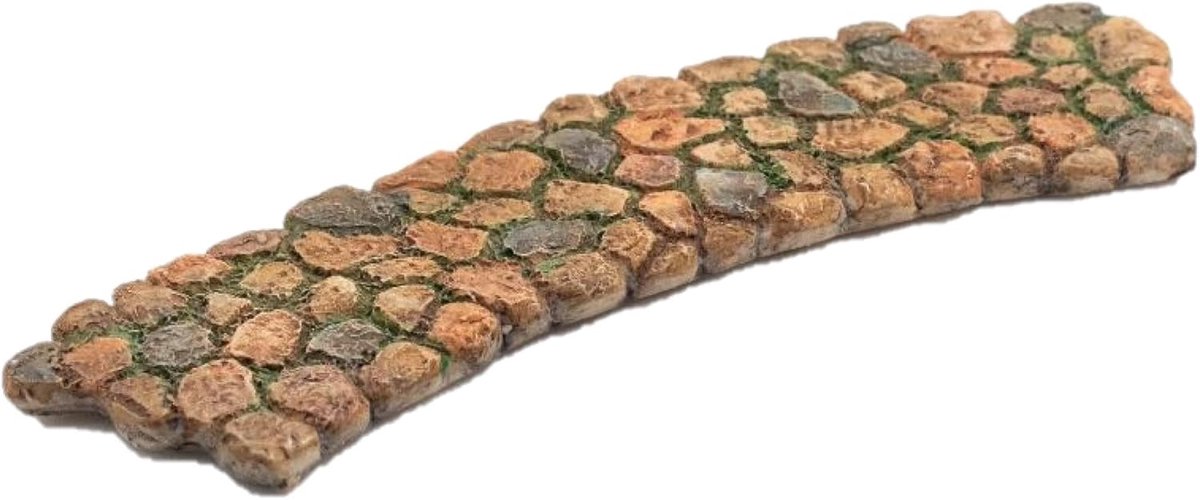 Miniatuur Pad - Sprookjes Tuin - Decoratie Tuin - Gedetailleerd Design - 17 cm - Natuurlijk