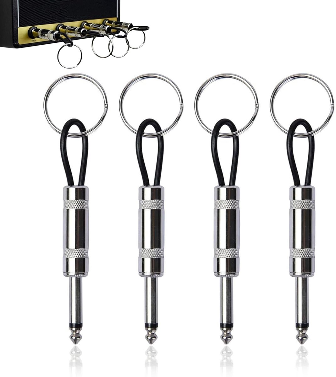 Dailygoods - Luidspreker Sleutelkastje - Vintage Sleutelaansluiting - Rock Style Decor - Wandgemonteerde Sleutelhanger - Perfect voor Sleutelops...