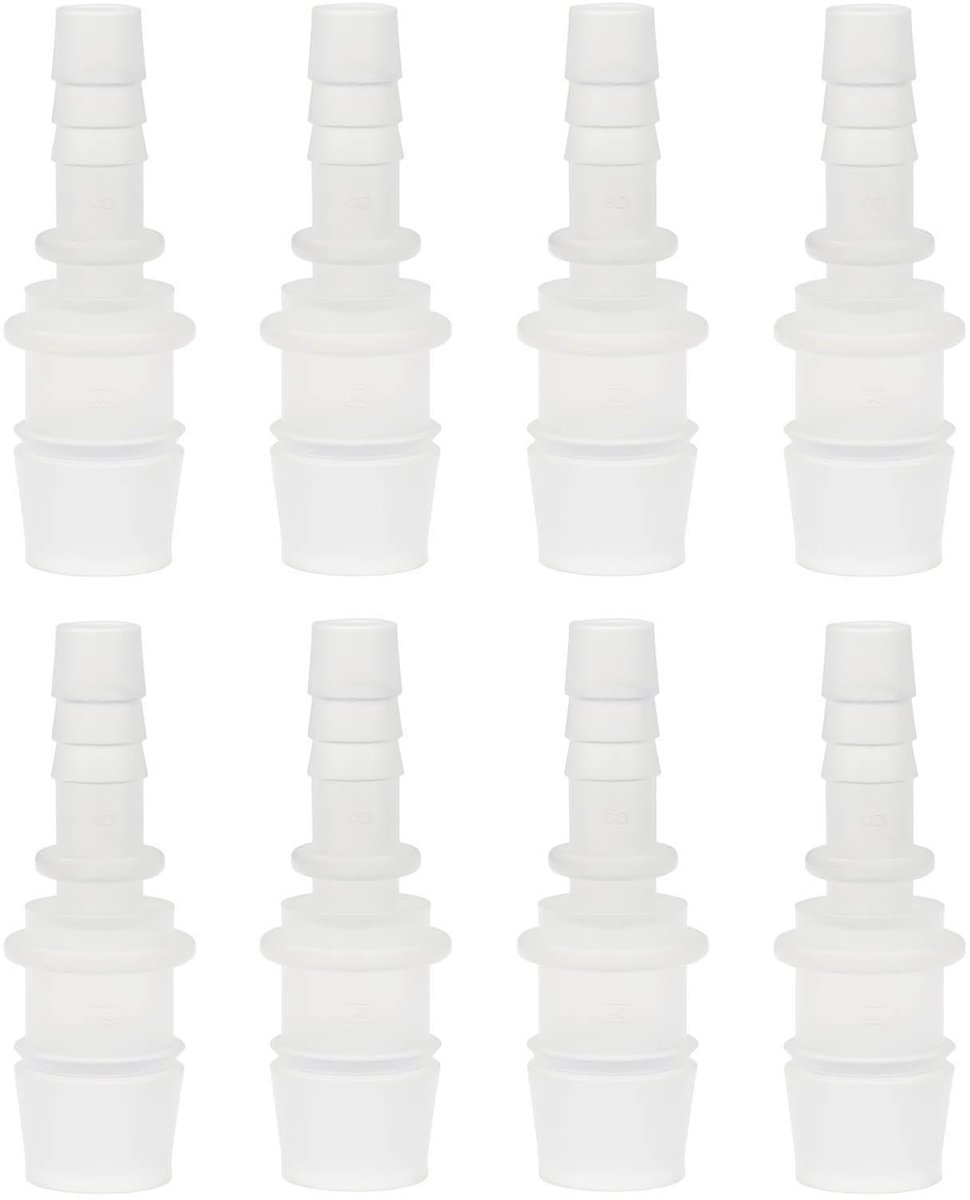 Dailygoods - 8 Stuks Slang Pijp Connector voor Tuin Watering