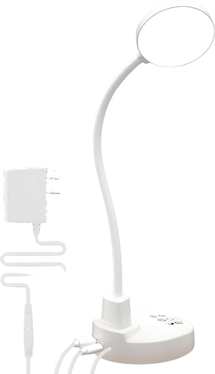 KAD® Bureaulamp - 5 Kleurmodi - Bureaulamp Led - Bureaulamp met Klem -