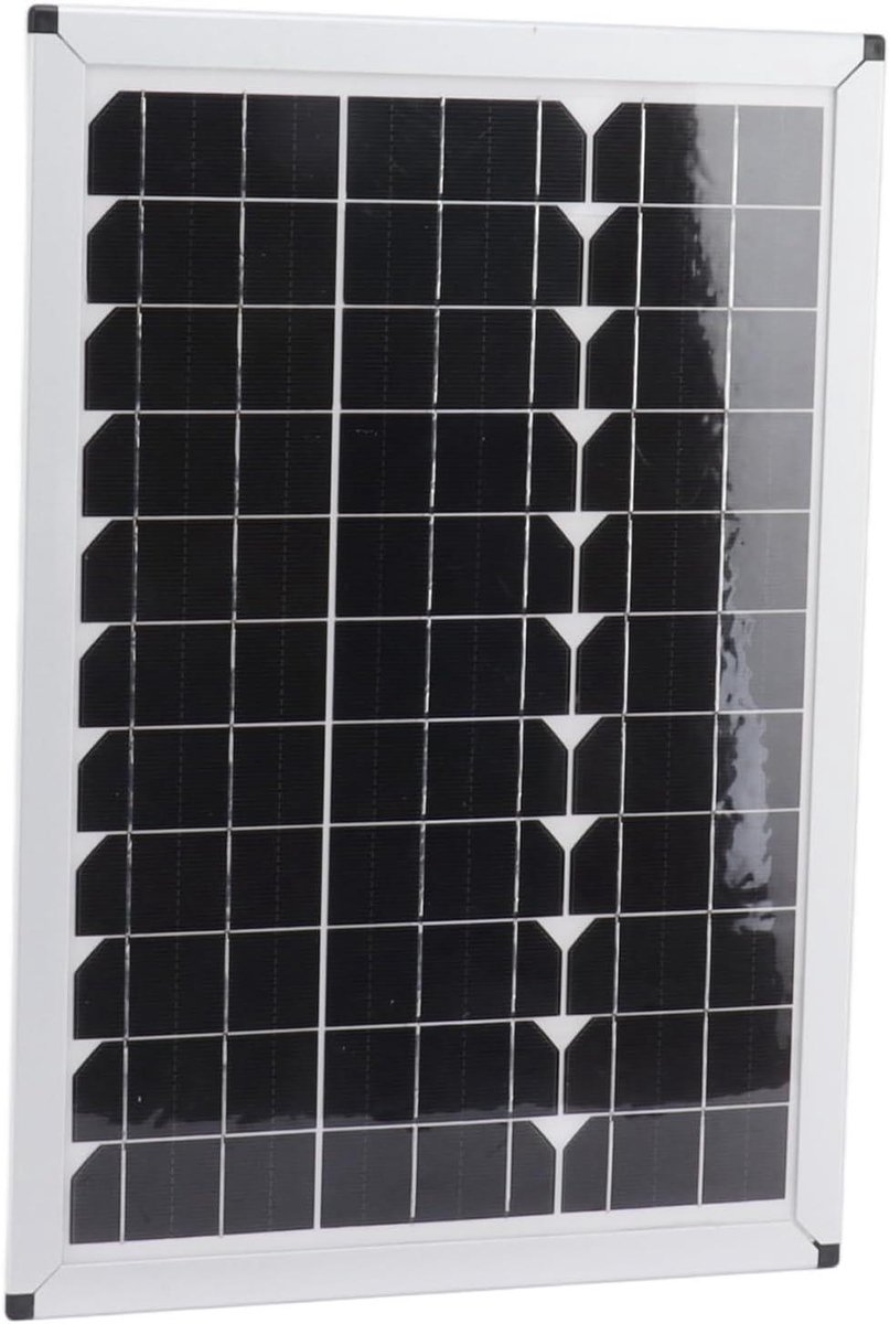 Zonnepaneel Set - Energie Systeem - Outdoor Energie - Hoge Efficiëntie - 100W 20A - Zwart