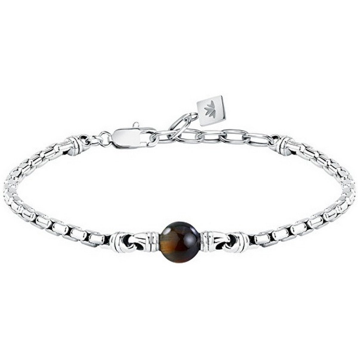 MORELLATO PIETRE S1750 STAINLESS STEEL ARMBAND MET TIJGEROOG KRAAL 1 STUK
