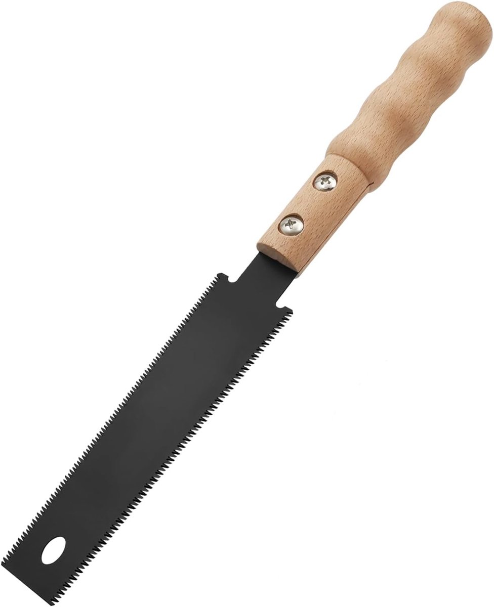 SnelShoppen - 15/17 TPI Universele Koppeling, Dubbelzijdige Fijne Houtszaag voor Hard en Zacht Hout, SK5 Carbon Staal, Perfect voor Houtbewerkers en K