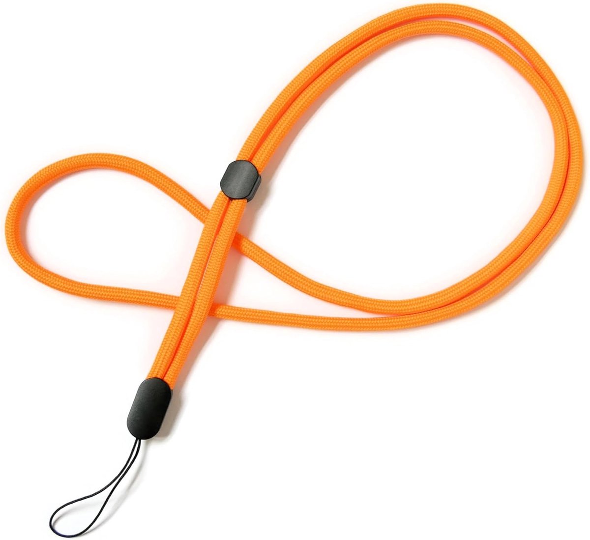 Trage Band Lange Verstelbare Nekband Oranje - Ideaal voor Feesten, Camping, Kinderen en Tuin - Korte Polsband en Lange Schouderlussen - Verkrijgbaar in Diverse Kleuren en Patronen