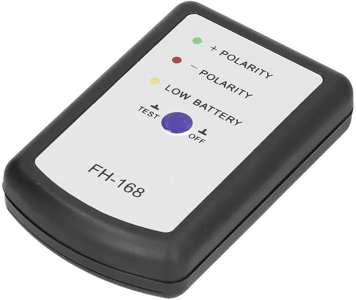 Fase Tester - Polariteit Tester - Autosysteem Testen - Positieve Negatieve Detectie - 19 x 14 x 5 cm - Wit
