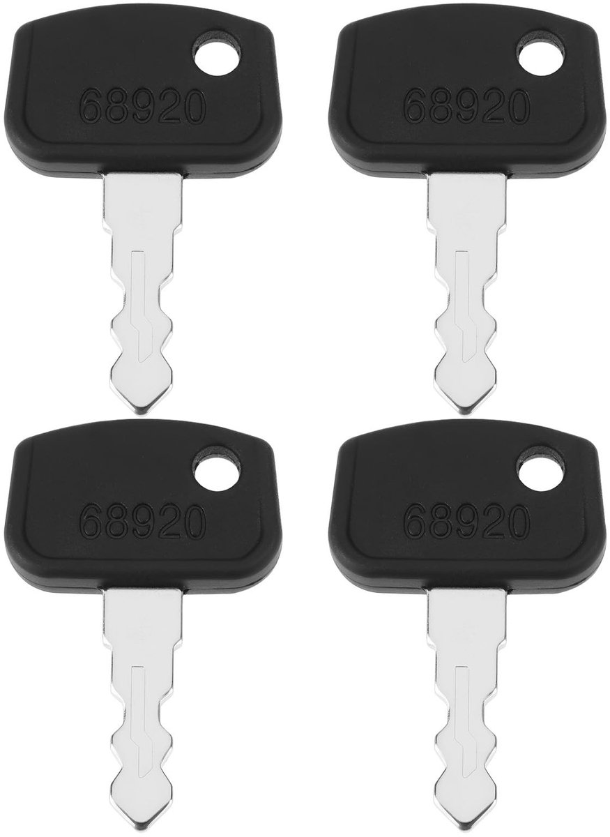 Dailygoods - Set van 4 Ontstekingssleutels voor Grasmaaiers