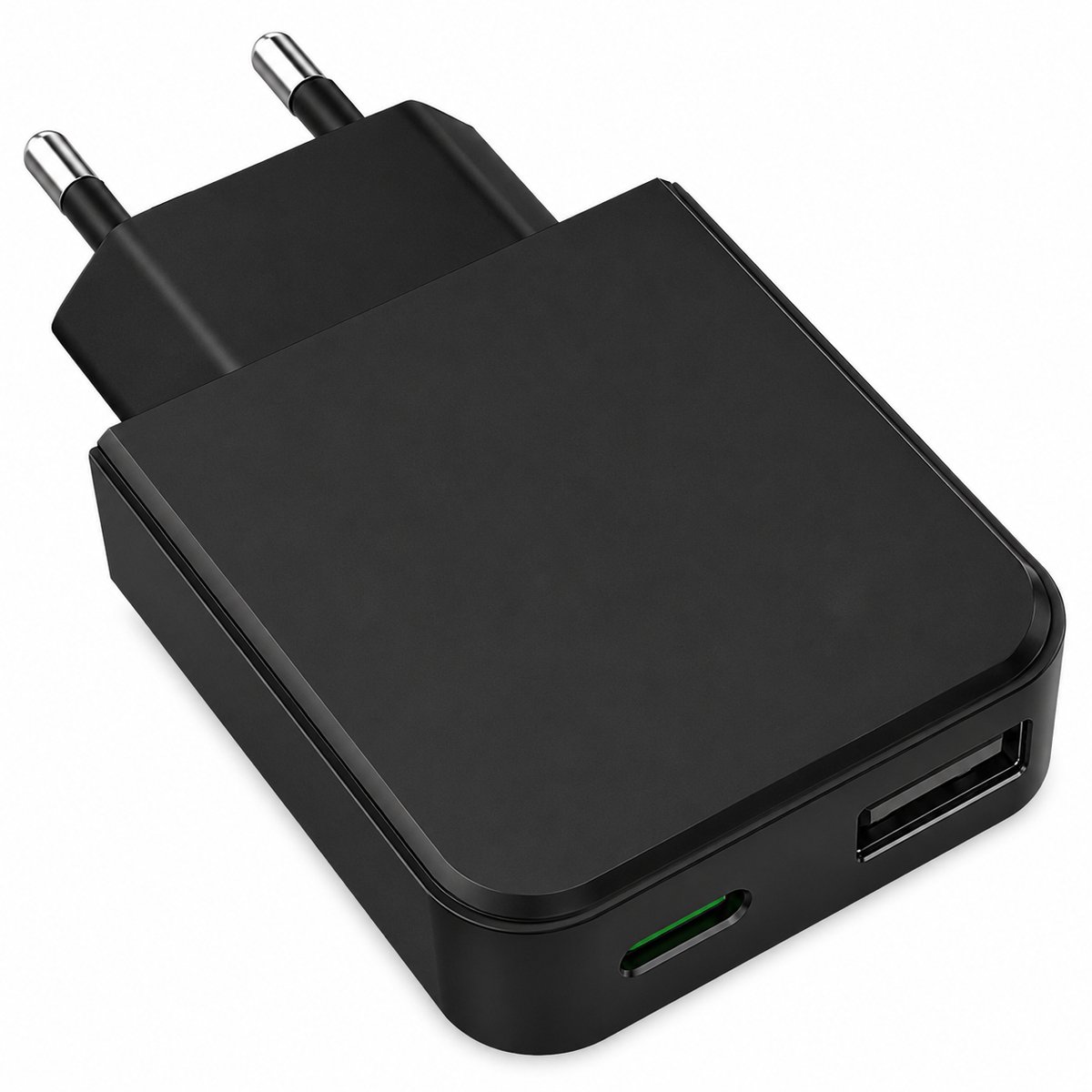 YSONIC Oplader - Snellader - USB C Poort - Type C Stekker - 45W Fast Charge Adapter Geschikt voor Smartphones, Tablets & Laptop - Zwart