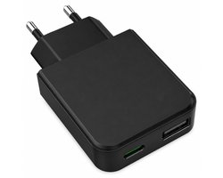 YSONIC Oplader - Snellader - USB C Poort - Type C Stekker - 45W Fast Charge Adapter Geschikt voor Smartphones, Tablets & Laptop - Zwart