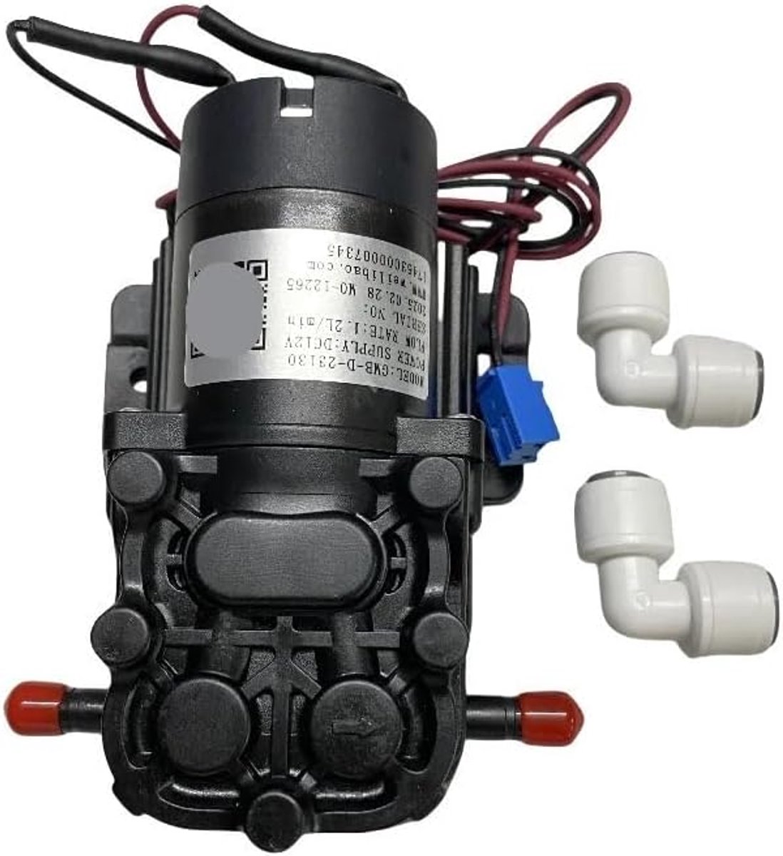 Waterdispenser Pomp - Circulatiemotor Onderdelen - Water Verplaatsen - 1.2 Liter Per Minuut - DC12V - Eén Kleur